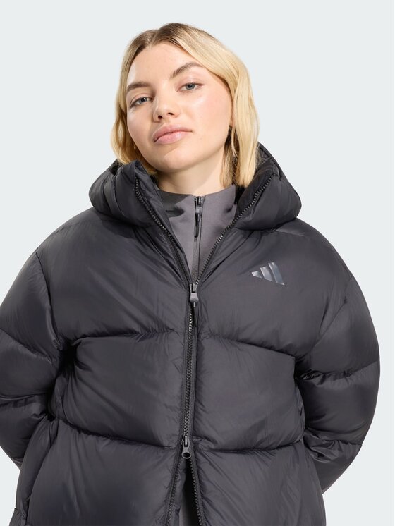 adidas adidas Kurtka puchowa 167881 Czarny Loose Fit