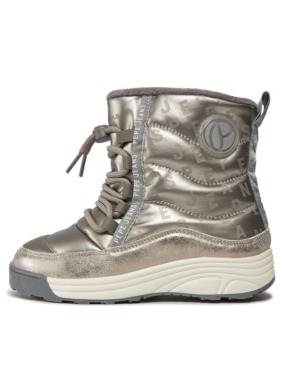 Pepe Jeans Pepe Jeans Čizme za snijeg PGS50193 Srebrna