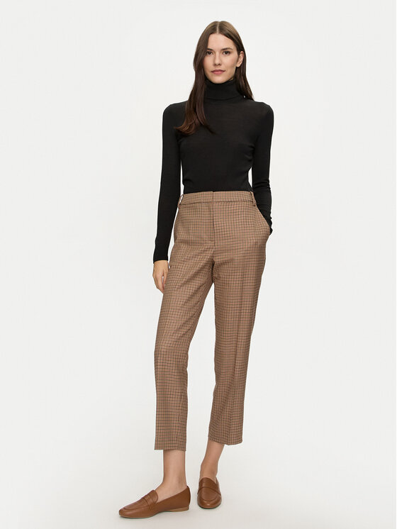Tommy Hilfiger Tommy Hilfiger Dolčevita WW0WW43098 Crna Slim Fit