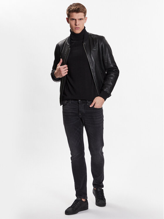 Brave Soul Brave Soul Pullover MK-230HUMEE Schwarz Regular Fit