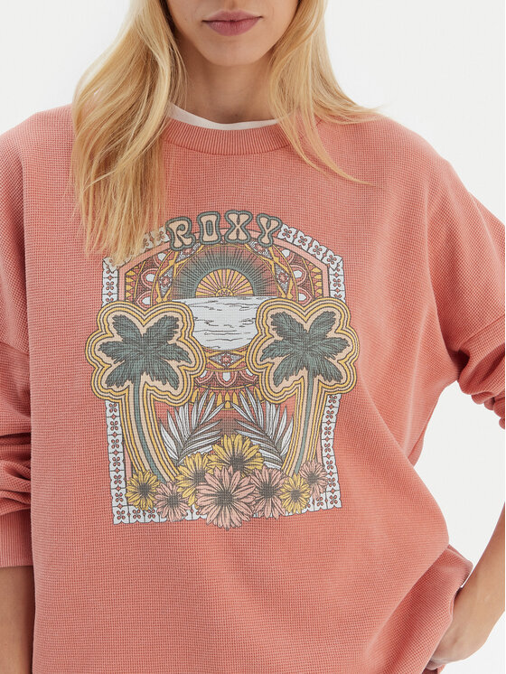 Roxy Roxy Pluus ERJKT04191 Roosa Relaxed Fit