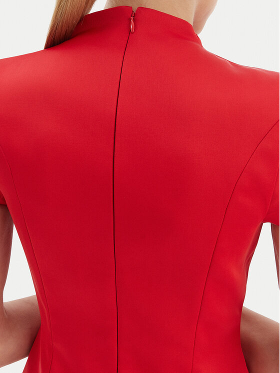 Bardot Bardot Coctailkleid Delphi 59329DB2 Rot Slim Fit