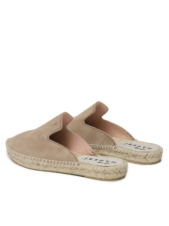 Manebi Manebi Espadryle Mules W 1.9 M0 Brązowy