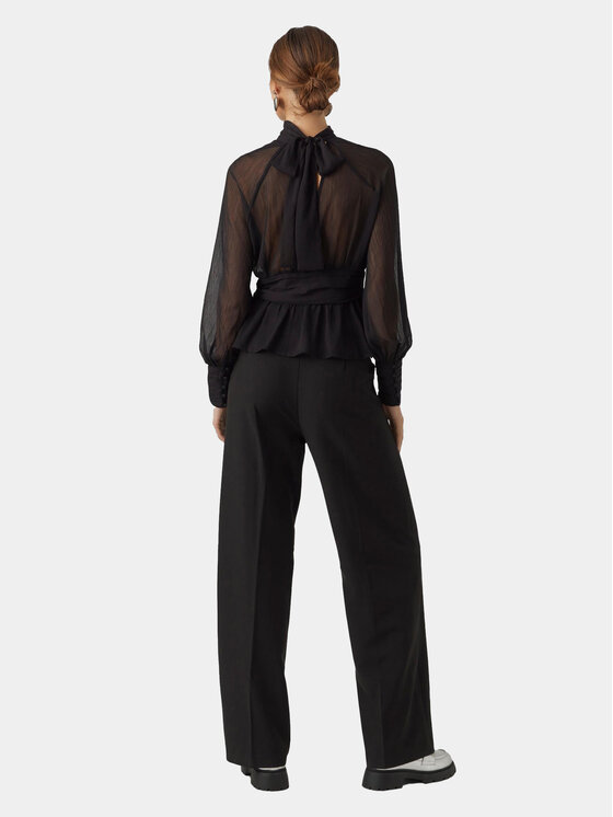 Vero Moda Vero Moda Majica AWARE 10295842 Crna Regular Fit