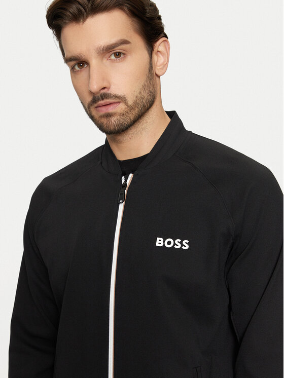 BOSS Boss Majica dugih rukava Samoo 50530732 Crna Regular Fit