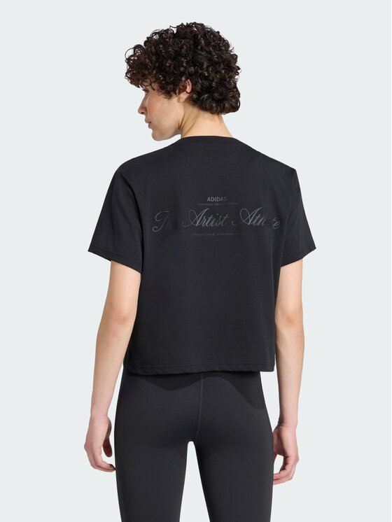adidas adidas Koszulka techniczna 168790 Czarny Loose Fit