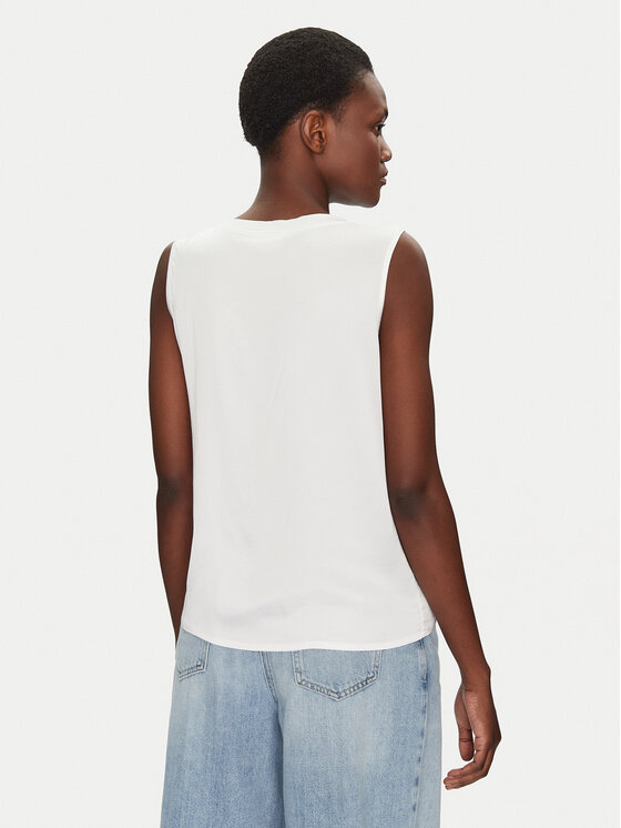 ViCOLO ViCOLO Halenka TD0006 Bílá Relaxed Fit