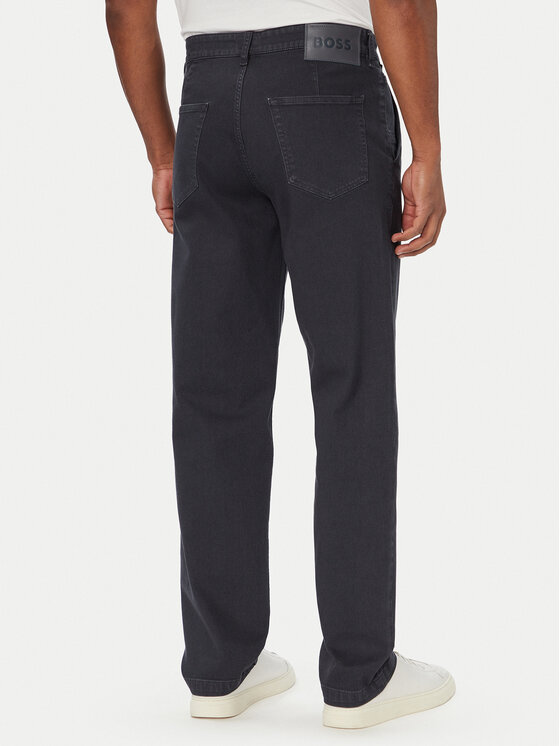BOSS BOSS Jeansy Skye_Hybrid 50566107 Granatowy Tapered Fit