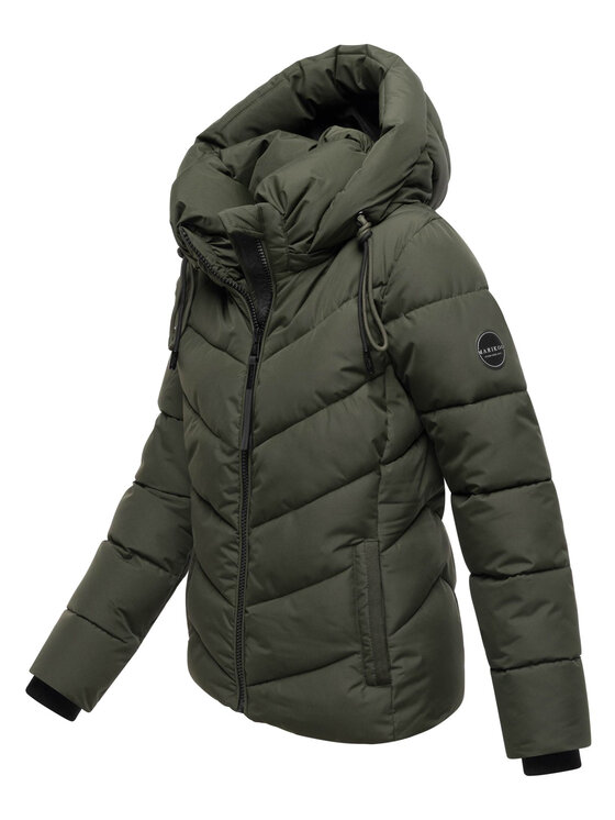 Marikoo Marikoo Kurtka zimowa Sahnemausii Zielony Regular Fit