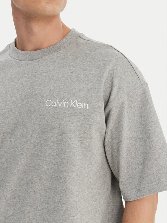 Calvin Klein Underwear Calvin Klein Underwear Tricou S/S Crew Neck LV00NM2929 Gri Relaxed Fit