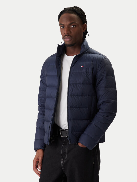 Tommy Jeans Tommy Jeans Vatovaná bunda DM0DM20658 Tmavomodrá Regular Fit