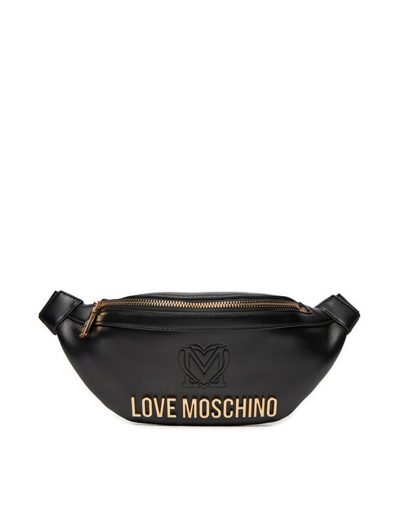 Zdjęcia - Saszetka na pasek Moschino LOVE  Saszetka nerka JC4363PP0LK1200A Czarny 