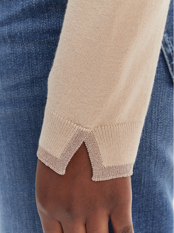 Liu Jo Liu Jo Kardigan WA6280 MS49I Bež Regular Fit