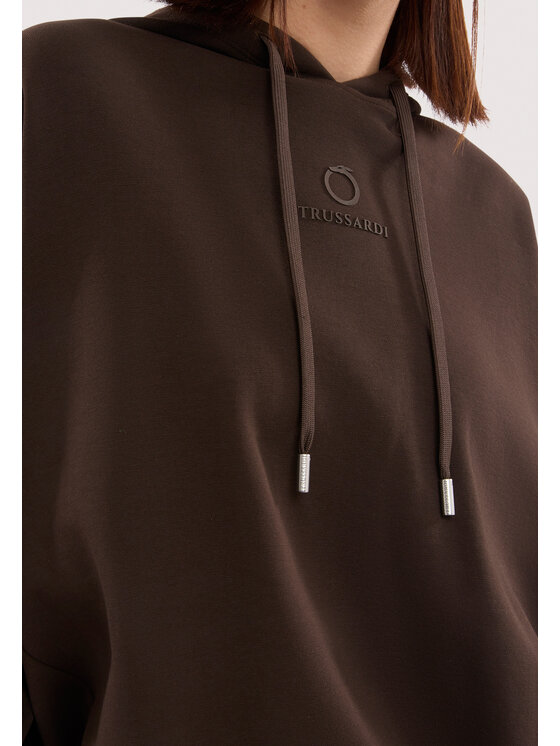 Trussardi Trussardi Felpa G8566000235N032 Marrone Regular Fit