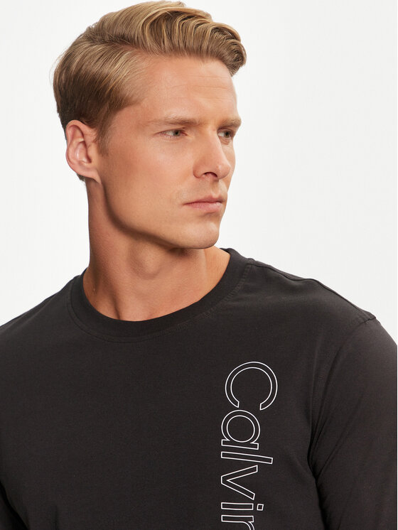 Calvin Klein Performance Calvin Klein Performance Tričko 00GMF4K113 Čierna Regular Fit