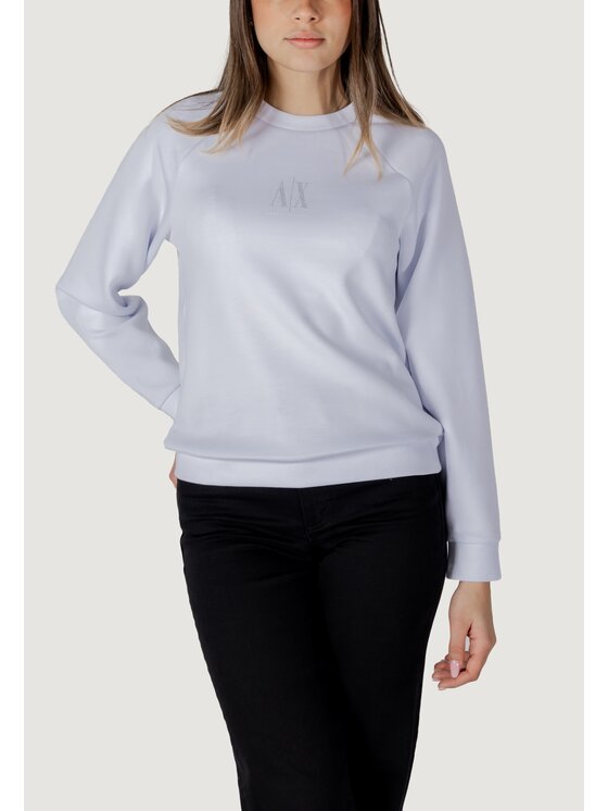 Armani Exchange Armani Exchange Bluza XW000826 AF13397 Biały Over Fit
