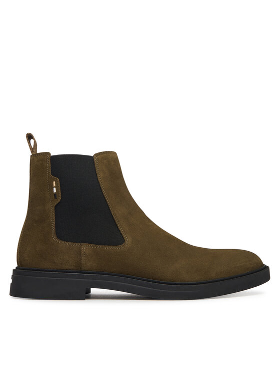 BOSS BOSS Klassische Stiefeletten Calev 50552528 Grün