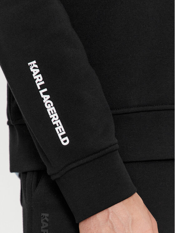 KARL LAGERFELD KARL LAGERFELD Mikina 705404 541900 Černá Regular Fit