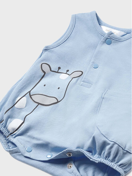 Mayoral Mayoral Дитяче боді 1617 Блакитний Regular Fit