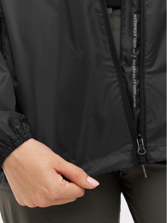 Viking Viking Kurtka outdoor Rainier Lady Czarny Regular Fit