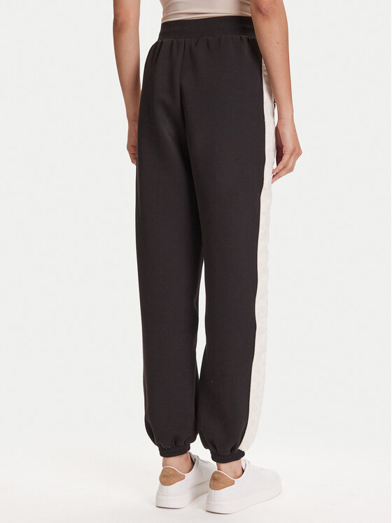 Guess Guess Pantaloni trening V5YB02 KB3P2 Negru Regular Fit