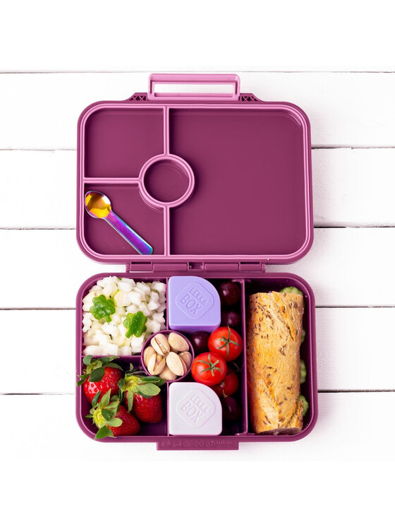 Lekkabox Lekkabox Lunchbox Classic Bordowy