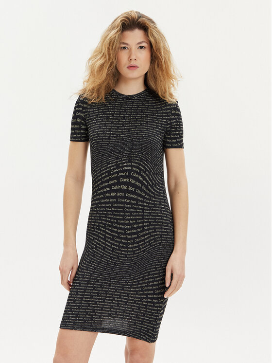 Rochie de zi Calvin Klein Jeans Femei, Mărimea: S, Negru, J20J223205