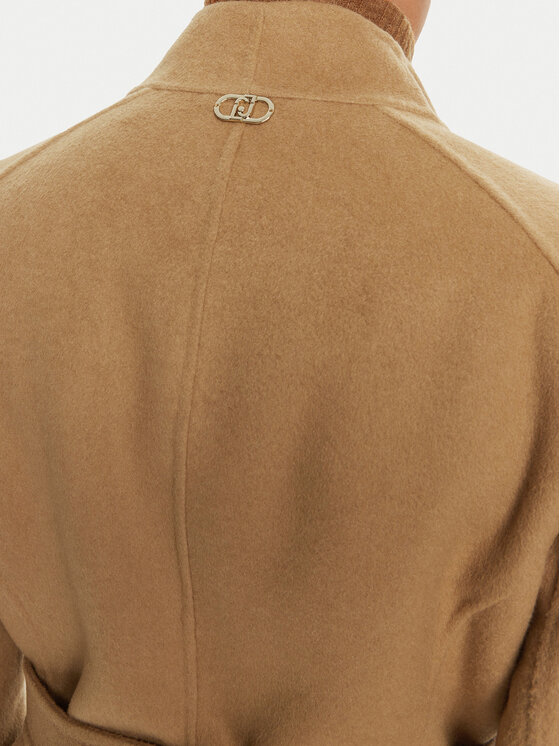 Liu Jo Liu Jo Вовняне пальто WF4060 T4627 Коричневий Regular Fit