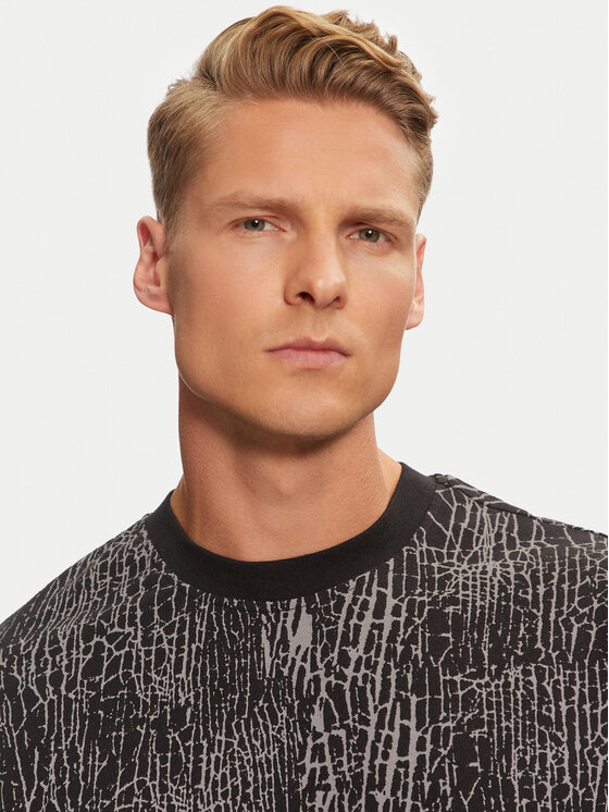 Karl Lagerfeld Jeans Karl Lagerfeld Jeans T-Shirt 246D1703 Μαύρο Regular Fit