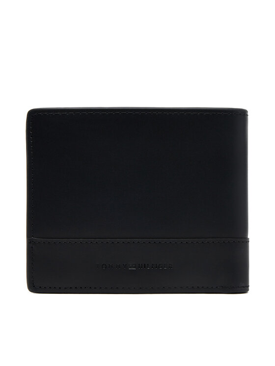 Portofel Mare pentru Bărbați Tommy Hilfiger Th Corp Cc And Coin AM0AM13245 Negru