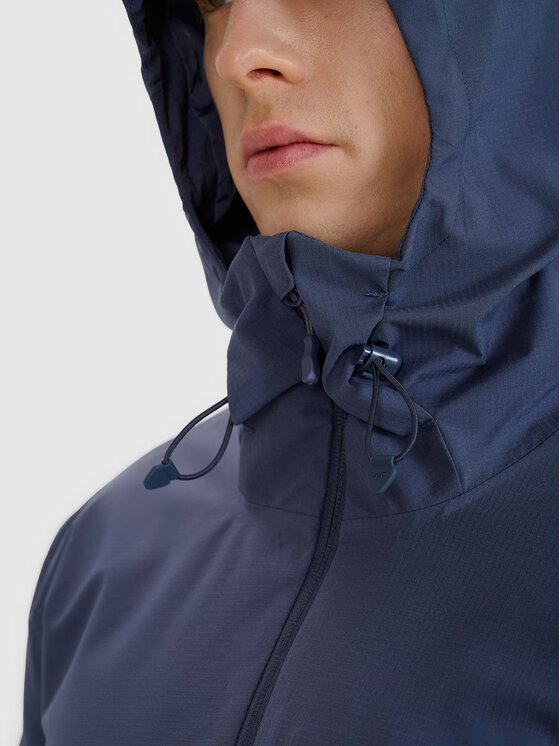 4F 4F Giacca di transizione 4FWSS25TTJAM704-22S Blu scuro Regular Fit
