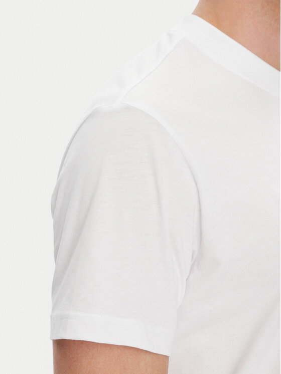 Karl Lagerfeld Jeans Karl Lagerfeld Jeans Póló A2M17072 Fehér Regular Fit