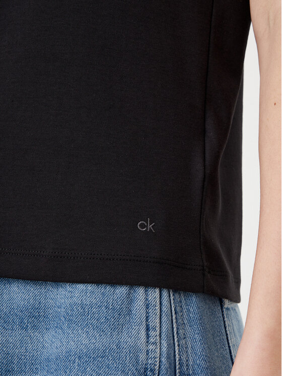 Calvin Klein Calvin Klein T-krekls K20K208399 Melns Regular Fit