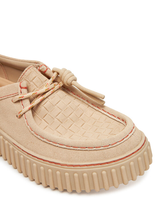 Clarks Clarks Polobotky Torhill Bee 26181191 Écru