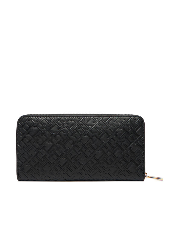 Tommy Hilfiger Tommy Hilfiger Гаманець Lgr Za Mono AW0AW18036 Чорний