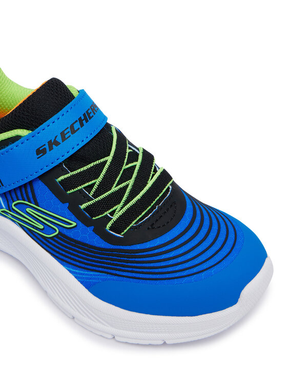 Skechers Skechers Sneakersy Microspec Advance 403926N/BLLM Niebieski