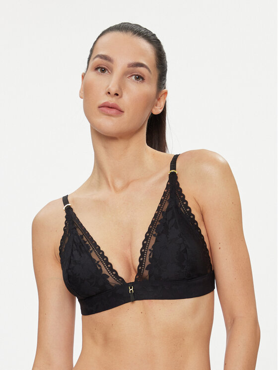 Selmark Bralette krūšturis Gabriella 61010 Melns