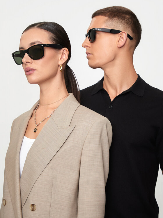Ray-Ban Ray-Ban Okulary przeciwsłoneczne New Wayfarer Classic 0RB2132 901 Czarny