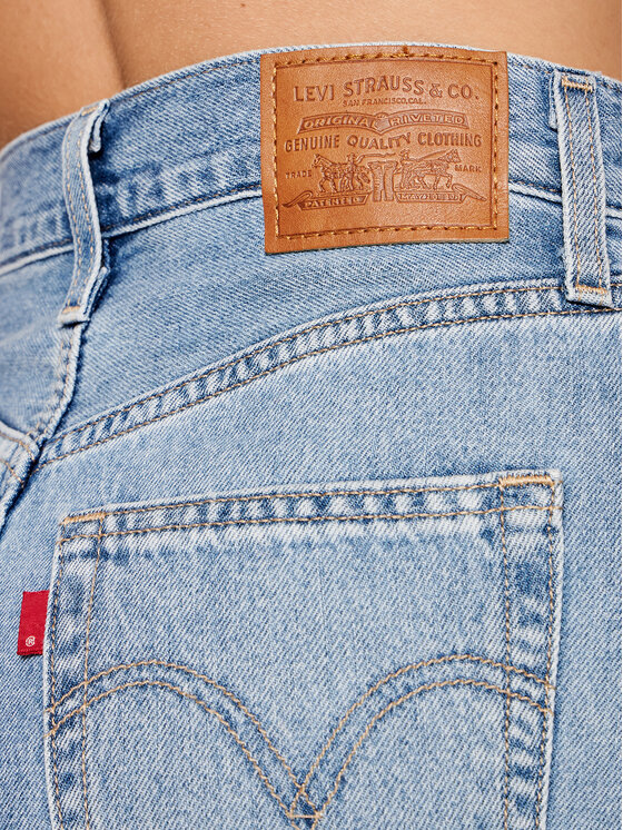 Levi's® Levi's® Jeansrock Slit Front Denim 39450-0005 Blau Regular Fit