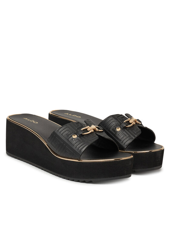 Aldo Aldo Шльопанці Beriana 13930045 Чорний
