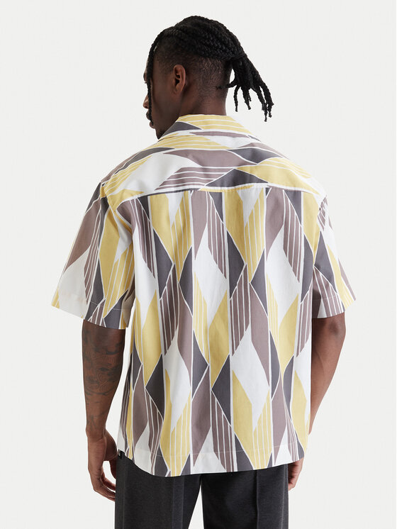 HUGO HUGO Сорочка Espino 50560606 Кольоровий Oversize