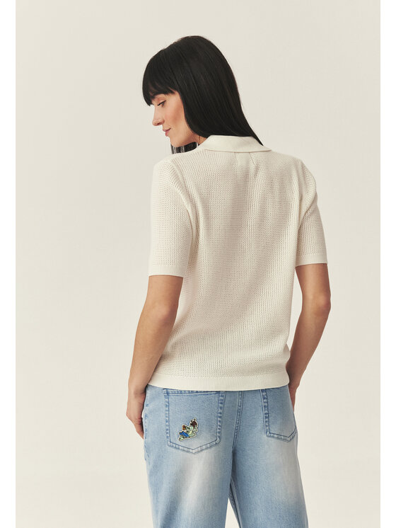 TATUUM Tatuum Blúzka TISA Biela Classic Fit