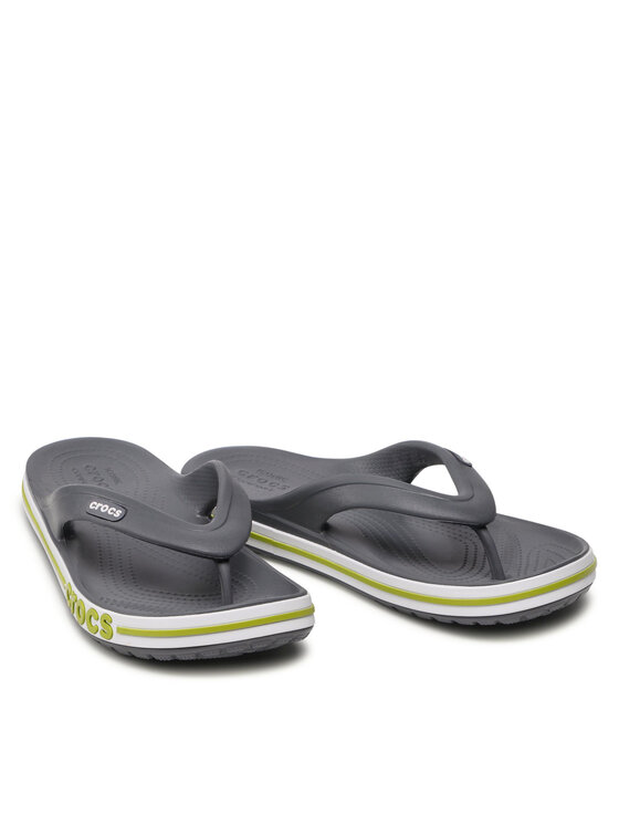 Crocs Zehentrenner Bayaband Flip 205393 Grau Modivo
