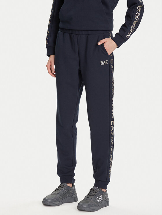 EA7 Emporio Armani EA7 Emporio Armani Dres 7W000789 AF18880 MB235 Granatowy Regular Fit