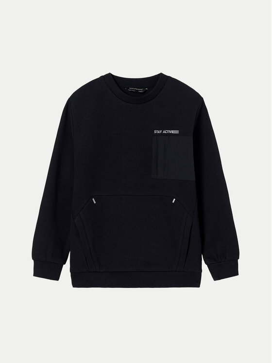 Mayoral Mayoral Суитшърт 06468 Черен Regular Fit