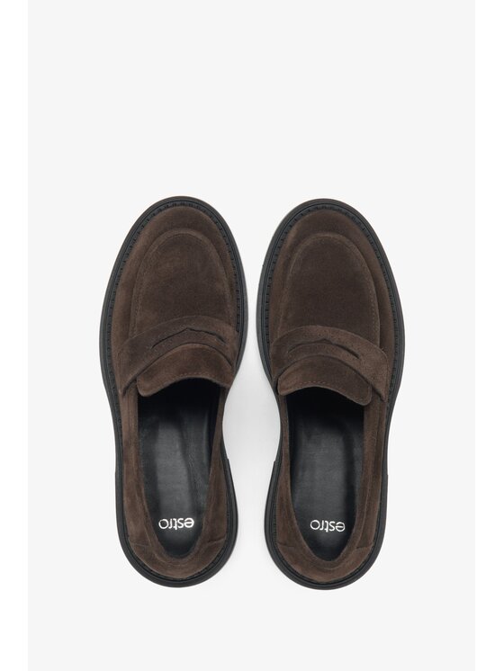 Estro Estro Μοκασίνια ER00116792 Καφέ