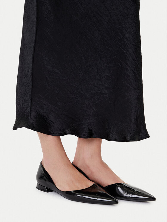 Marella Marella Gonna midi Pomez 2525106041 Nero Regular Fit