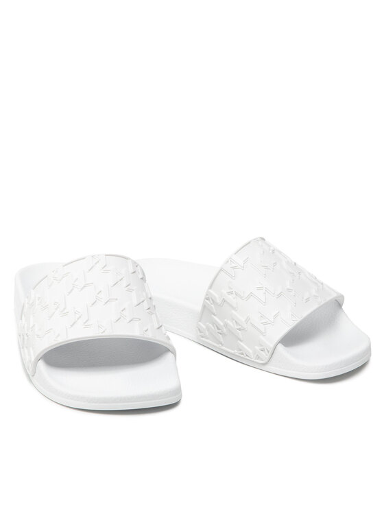 KARL LAGERFELD KARL LAGERFELD Παντόφλες KL80903 Λευκό