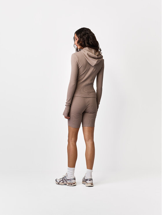 La Mania La Mania Bluza MANDY Beżowy Basic Fit