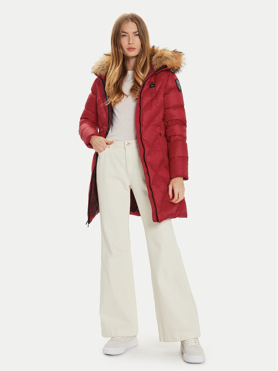 Blauer Blauer Daunenjacke 24WBLDK03052 Rot Regular Fit